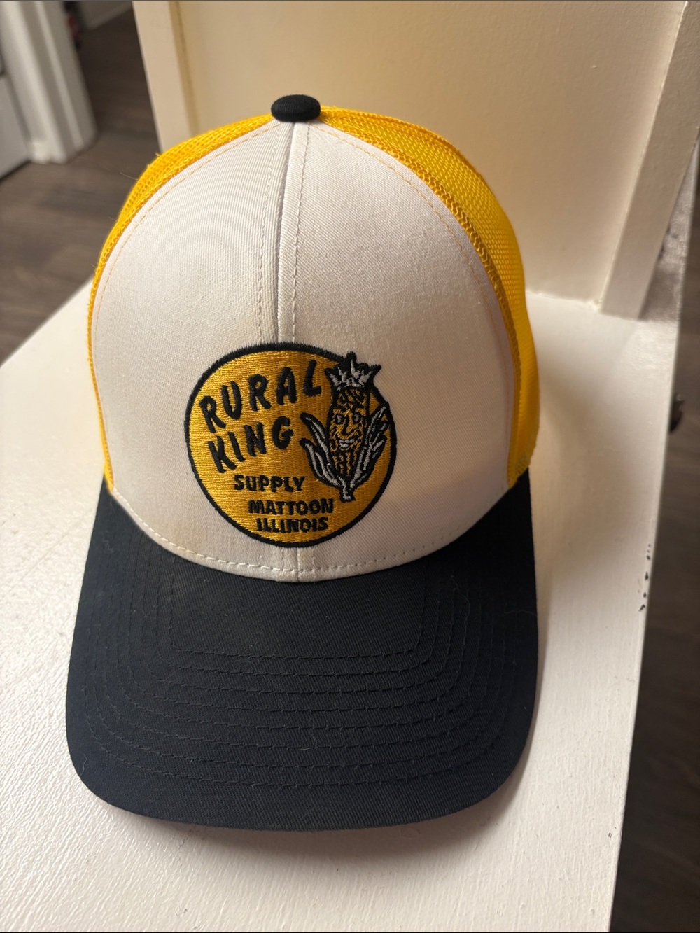 Rural King Yellow & Black Trucker Cap